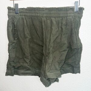 Aerie Olive Green Women Shorts